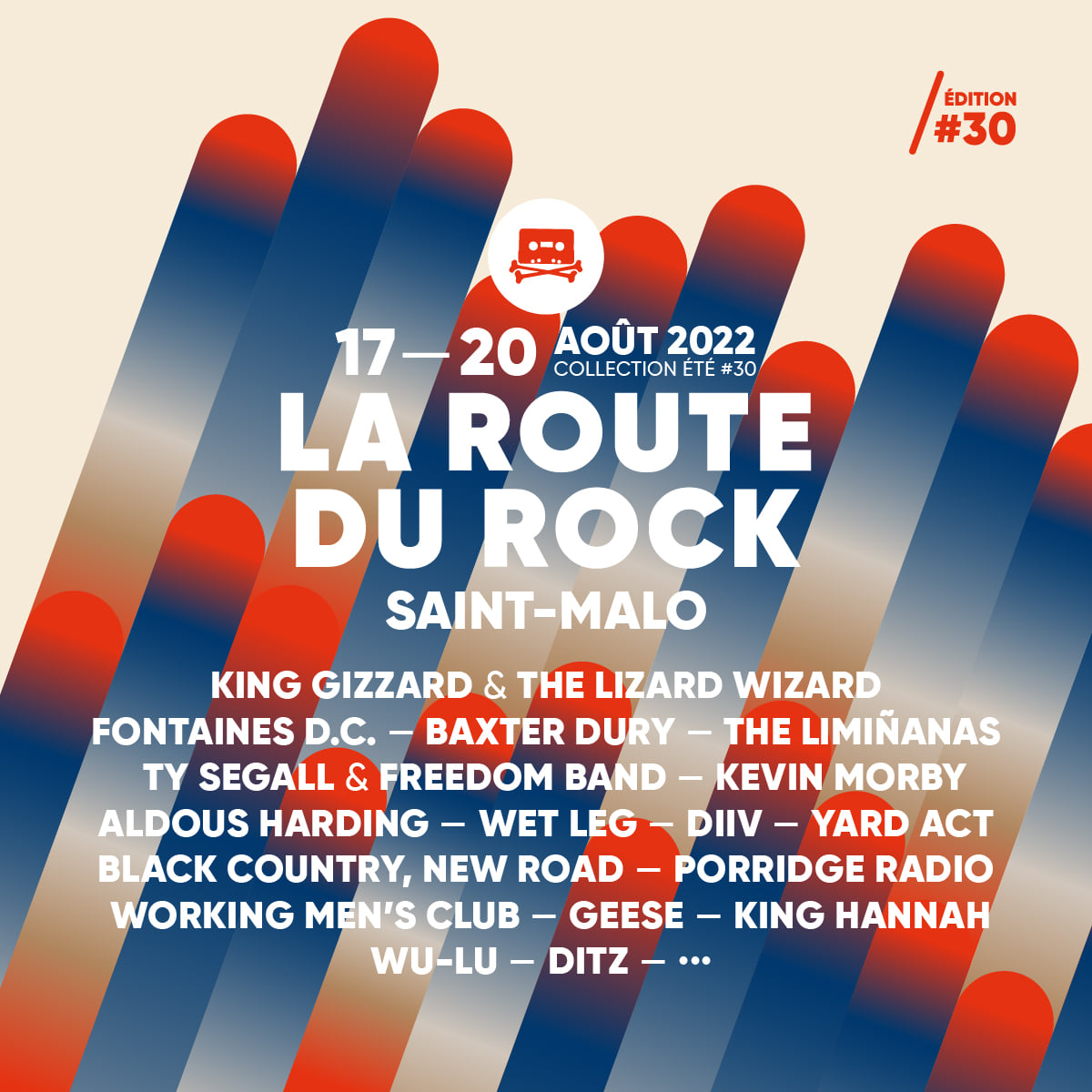 Beau programme pour la 30e édition de La Route du Rock POPnews