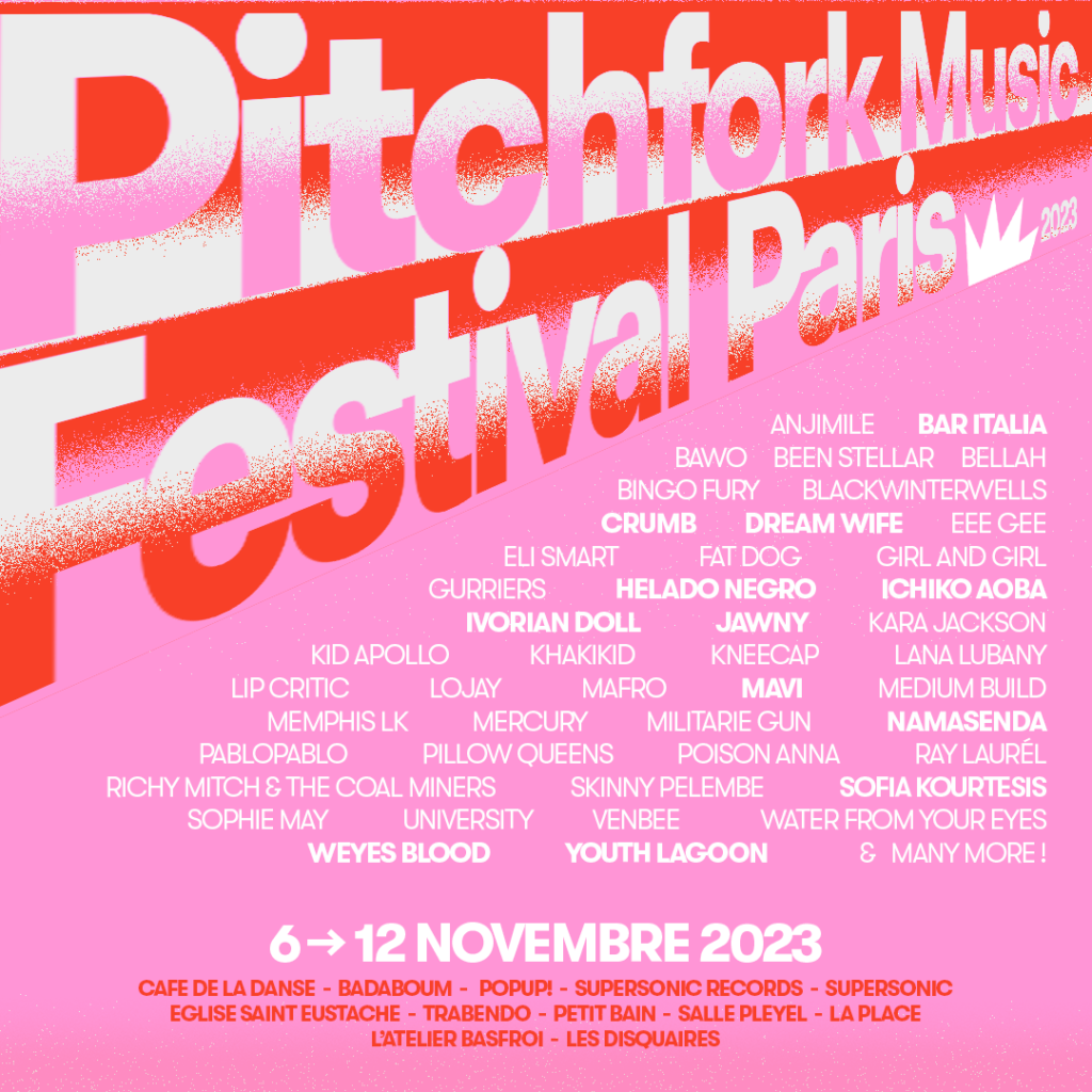 Le festival Pitchfork de retour en novembre à Paris POPnews